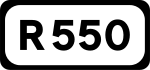 R550 road shield}}