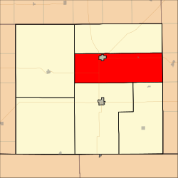 Location in Harper County