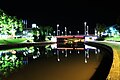 Salo River at night