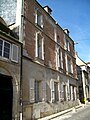 Le « logis du Haubergier » de 1522, façade sur la rue Sainte-Geneviève.