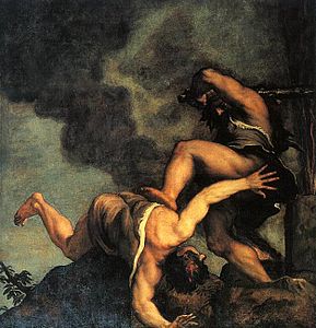 Caïn et Abel du Titien.