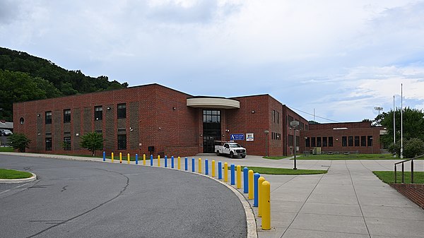 Berkeley Springs High School main building