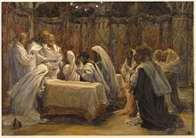 James Tissot painting of the last supper