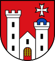 Fortified gate in the Wiehl coat of arms