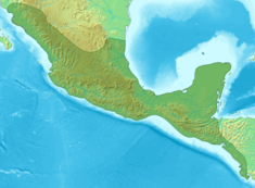 霍奇卡爾科在中部美洲的位置