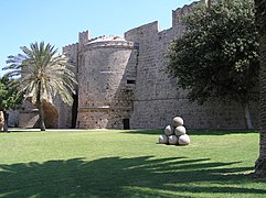 View of the moat