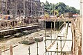 Rochdale town centre section uncovered during bridge works in the 1990s