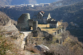 Rempart septentrional et l'église.