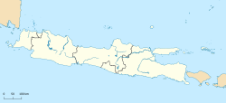 Indramayu Regency is located in Java