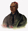 Joseph Brant, Mohikana (Mohawk, vom Bund vo de Irokesen)