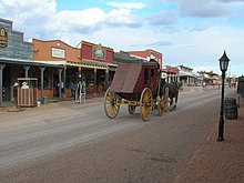 La ville de Tombstone.