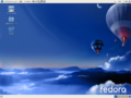 Fedora 7 デスクトップ (GNOME)