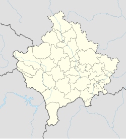 Štrpce is located in Kosovo