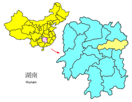 Changsha – Mappa