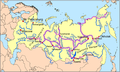 Siberia River Routes