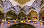 The changing room or vestibule of the Vakil Hammam in Shiraz, Iran (18th century)