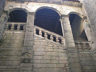 Escalier Renaissance de style florentin.