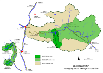 HuangLong World Heritage Natural Site