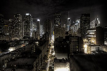 New York v noci