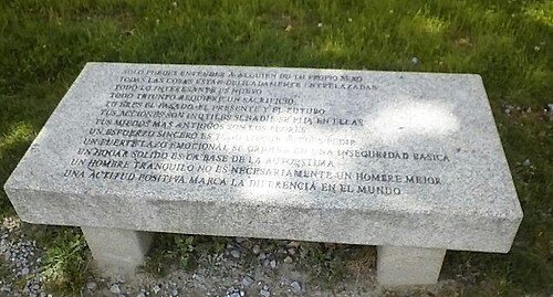 Bank of Jenny Holzer in Spain
