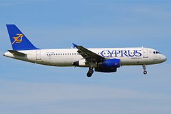 Airbus A320-200 der Cyprus Airways