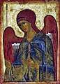 Arcangelo Gabriele, dalla Deesis Vysockij, Galleria Tret'jakov, Mosca, 1387-1395.[41]