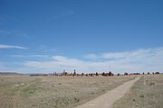 View of the fort from a distance away