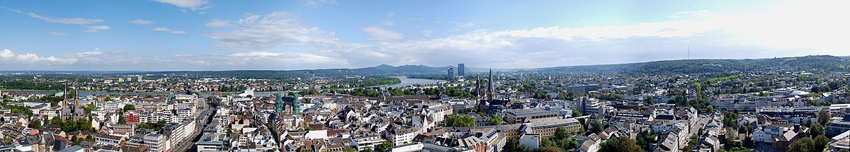 Gezicht op Bonn