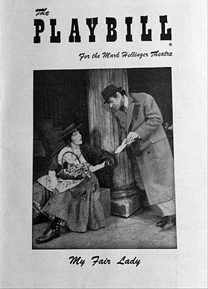 Program from Mark Hellinger Theatre