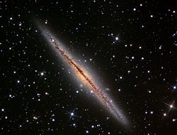 NGC 891, kəməpalcəku edjəse bejdə