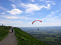 Parapendas a la cima