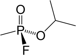 formula di struttura del Sarin