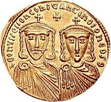 לאון הרביעי (משמאל) וקונסטנטינוס השישי (מימין)