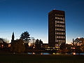 University of Massachusetts Amherst 2004: Kapelle und Bibliotheksturm