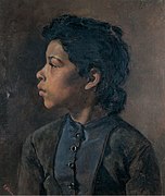 Head of a Girl, c 1882. Cincinnati Art Museum