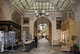 La galerie Vivienne, Paris (1823).