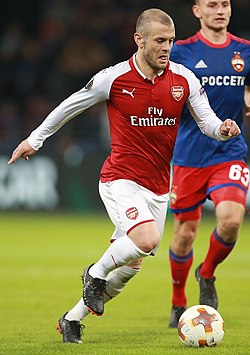 Wilshere az Arsenalban 2018-ban