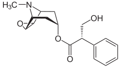 Strukturformel von L-Scopolamin