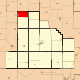 Localisation de Moweaqua Township