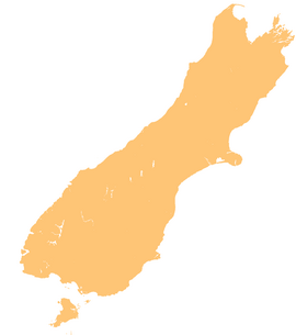 Four Mile River is located in South Island