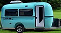 5.2 m (17 ft) moulded fiberglass camper weighs 1.22 t (2,680 lb) fully loaded.