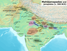 Ang mga karaang mga gingharian ug mga lungsod sa India sa panahon sa Buddha (Circa 500 WKP) - Modern-Day nga India, Pakistan, Bangladesh ug Afghanistan