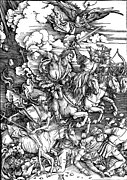 Los cuatro jinetes del apocalipsis, grabado de Durero