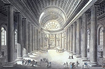 Interior da Igreja de Saint-Philippe-du-Roule, Paris (1765–70)