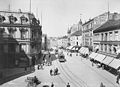 Egertorget i Karl Johan 1880'erne