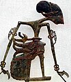 Houten wajangpop (Wayang Klitik), Oost-Java, ca. 1900