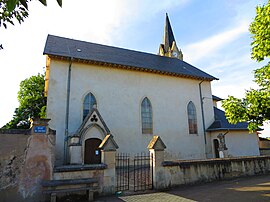 The church in Clémery