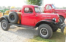 Red Dodge Power Wagon