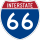 Interstate 66 Express marker