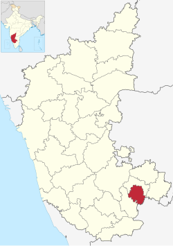 Location in Karnataka